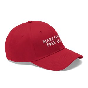 Make Speech Free Again Embroidered Hat